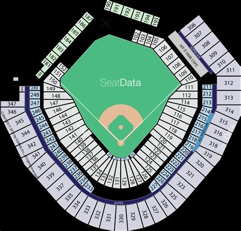 Mariners seating chart. On the Mariners seating chart, the closest seats to the field on the Main Level are known as Premier Seats. With the exception of the Diamond Club, these are widely considered the best lower level seats at T-Mobile Park. Premier Seats are padded and found in select rows of sections 112-124 and 136-148. 