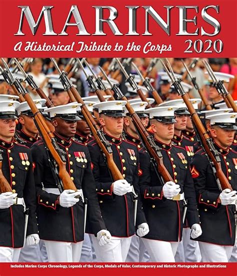 Marines Chronology Wall Calendar 2020 Monthly January