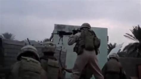 Marines in Ramadi Laugh and Joke During Insurgent Attack