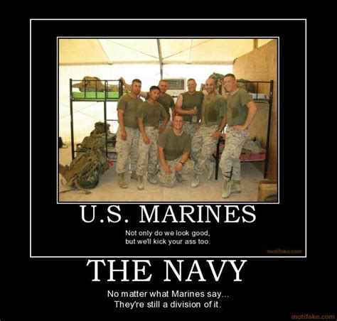 Marines vs navy meme. We support marines in amphibious operations. They have different aircraft because their missions are different. Navy is more technical and focuses on advanced warfare at sea/subsurface/air. Marines job starts at the high watermark. They focus way more on tactics and fighting on the ground with our support. 