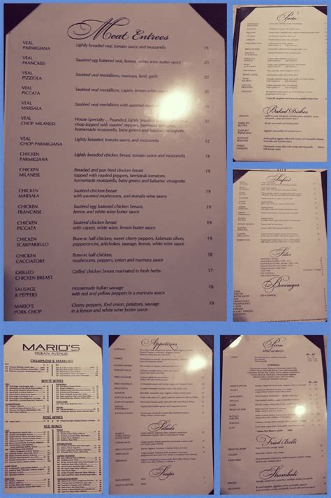 Mario's ocean ave menu. MARIO'S PIZZA Online Ordering Menu. 315 OCEAN STREET UNIT 7 CAPE MAY, NJ 08204 (609) 884-0085. Closed. 96% of 471 customers recommended. We're sorry. MARIO'S PIZZA is not accepting online orders at this time. Expand Menu. 14" Mario's Original Pizza (Medium) Cut into 8 Slices. 