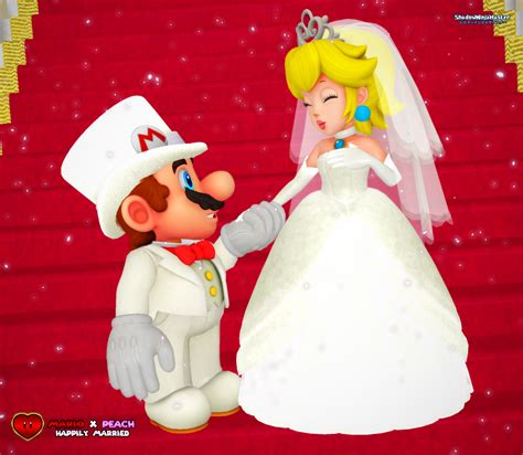 Mario And Peach Wedding