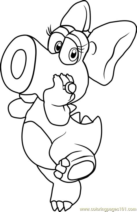 Mario Birdo Coloring Pages Coloring Pages