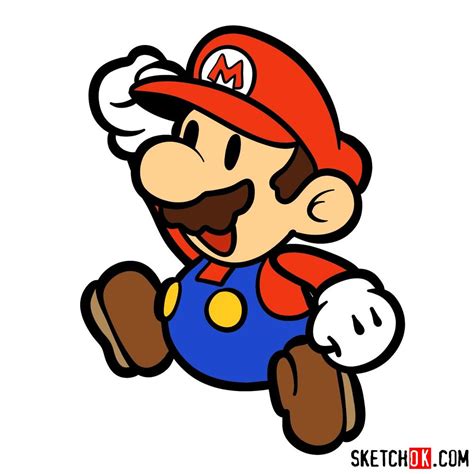 Mario Drawing Printable