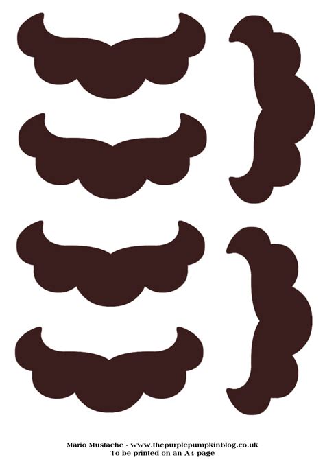 Mario Mustache Template