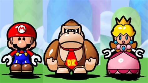 Mario Vs. Donkey Kong: Minis March Again - All Characters