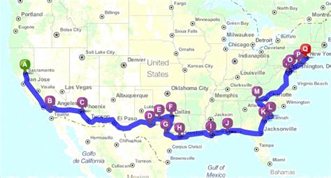 Marion - Van Buren driving directions - journey, distance, time and ...