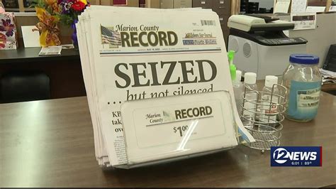Marion County Record's seized items being returned