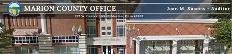 Marion county court of common pleas. 222 West Center Street Marion, OH 43302 (740) 223-4000 countyinfo@marioncountyohio.gov. 