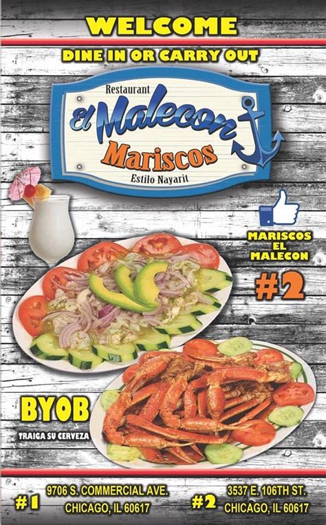 Mariscos el malecon #2. El Malecon Seafood Mariscos Estilo Sinaloa, Oakland, California. 739 likes · 2 talking about this · 5,638 were here. Welcome to El Malecon Seafood Mariscos Estilo Sinaloa! 