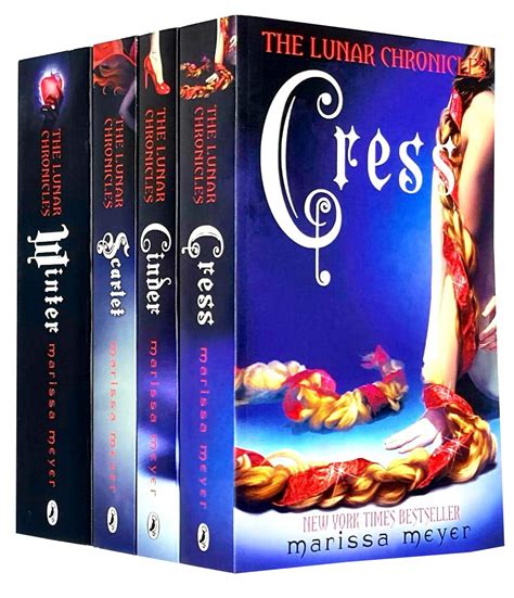 Marissa Meyer Lunar Chronicles Series Collection 4 Books Set- Cinder …