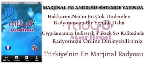 Marjinal FM  Marjinal Radyo Marjinal.