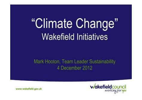 Mark Hooton - Senior Strategic Housing Manager - Wakefield Council ...