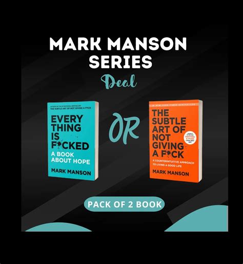 Mark Manson 2 Kitap Set Mark Manson.