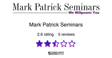 Mark Patrick Seminars Reviews