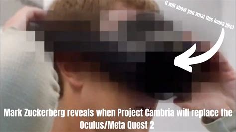 Mark Zuckerberg reveals when Project Cambria will replace the Oculus Quest 2 TechRadar