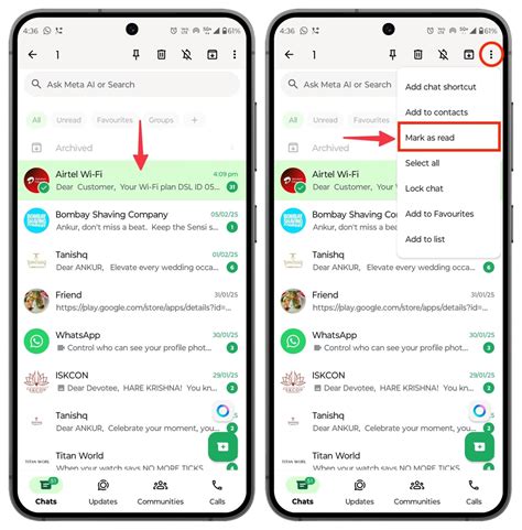 Mark as unread whatsapp android.  📝 This quick tutorial shows you exactly h...