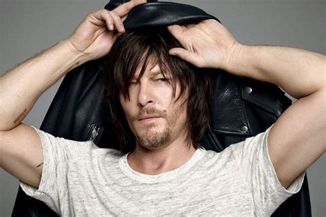 Mark reedus. Advertisement. • Norman Reedus was a model for Prada and Levi's. • He told Kelly Ripa he beat out Nicolas Cage for the job. Norman Reedus may break viewers' hearts right now as fan-favorite ... 