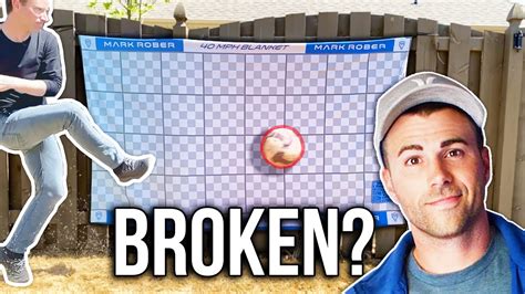 Mark rober 40 mph blanket. Former NASA engineer. Current CrunchLabs founder and friend of science.Answers to some common questions:1) I make a monthly toy we build together on a video,... 