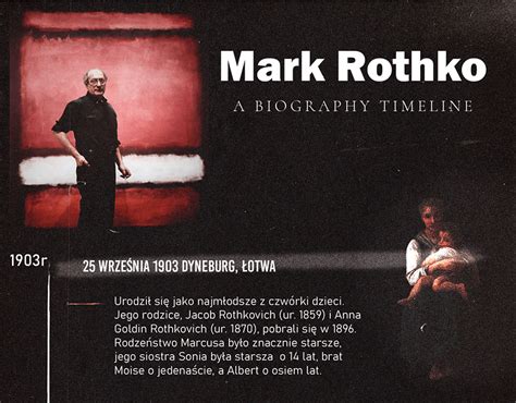 Mark rothko biography summary template