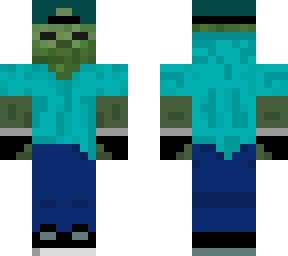 Mark the friendly zombie Minecraft Skin