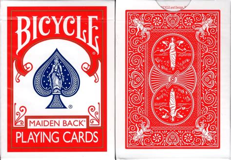 Marked Maiden Back Red Bicycle Trick Playing Cards Poker …