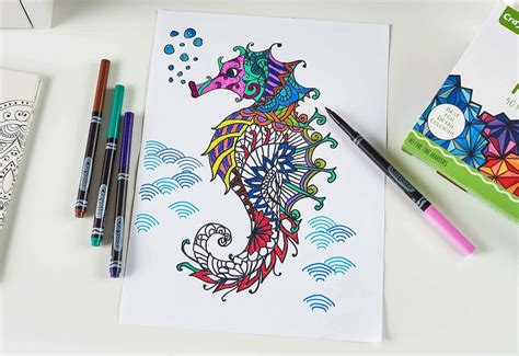 Marker Coloring Books