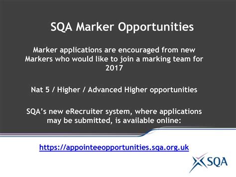 Markers - SQA