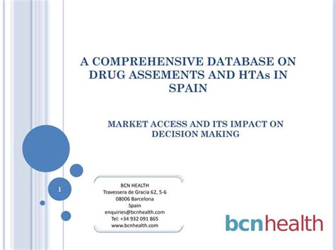 Market Access Database Spain