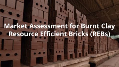 Market Assessment for Burnt Clay Resource Efficient Bricks (REBs)