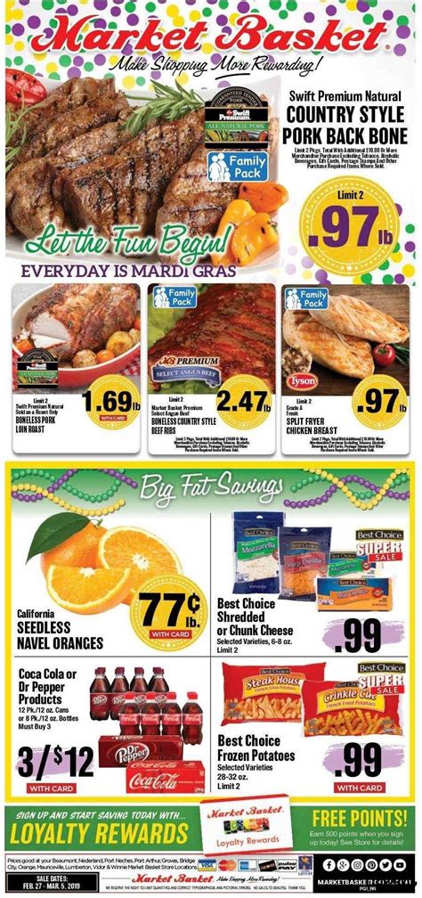 Market basket weekly ad texas. 4 days ago · The latest Market Basket weekly Flyer is valid for 05/22/2024 - 05/28/2024 and can be obtained here. Smart shoppers always keep up to date with their weekly ad to take advantage of the enormous discount on a wide assortment of products they offer loyal customers, so ensure you check it out now and enjoy everything up for grabs. 