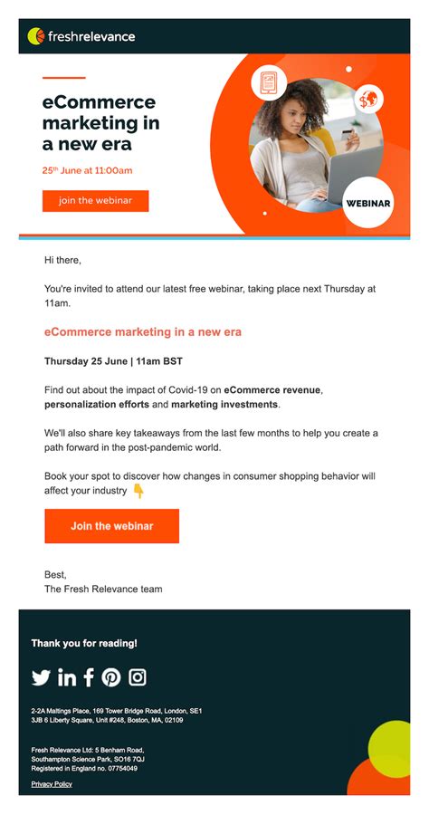 Marketing Email Template