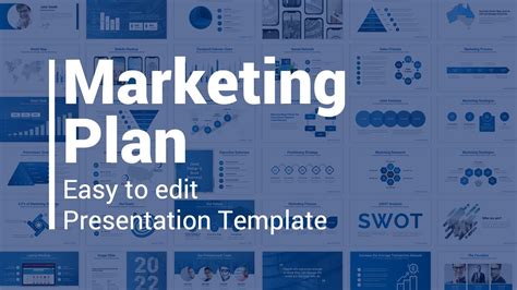 Marketing Plan PowerPoint Presentation Template Graphue
