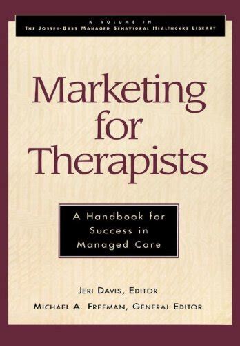 Marketing for therapists a handbook for success in managed care. - Handbook of experimental pharmacology by kulkarni.