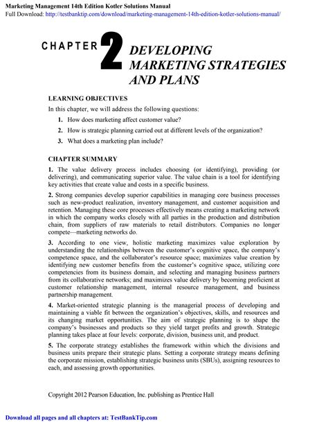Marketing management 14th edition answer guide. - Libro de texto de geografía de grado 11.