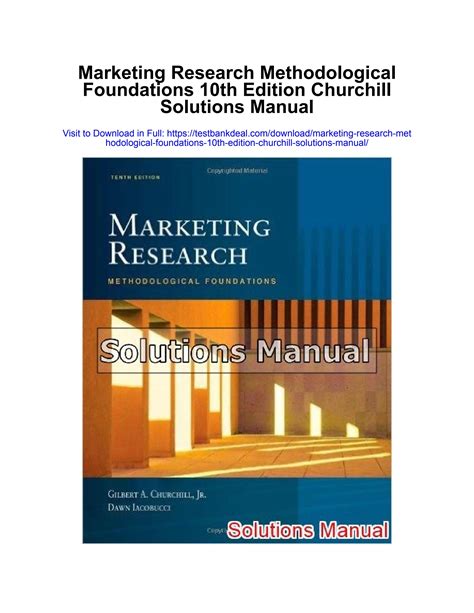 Marketing research methodological foundations 10th manual. - Política nacional de gestão estratégica e participativa no sus - participasus.