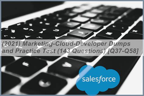 Marketing-Cloud-Developer Dumps