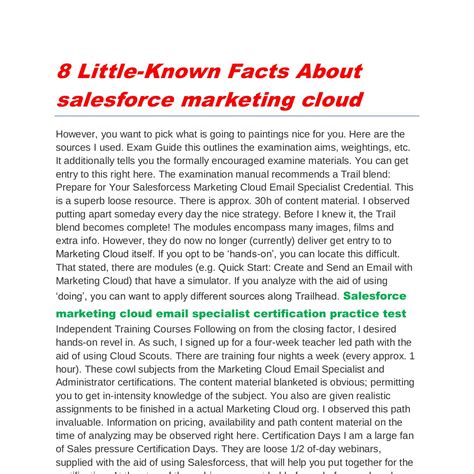 Marketing-Cloud-Email-Specialist Pruefungssimulationen.pdf