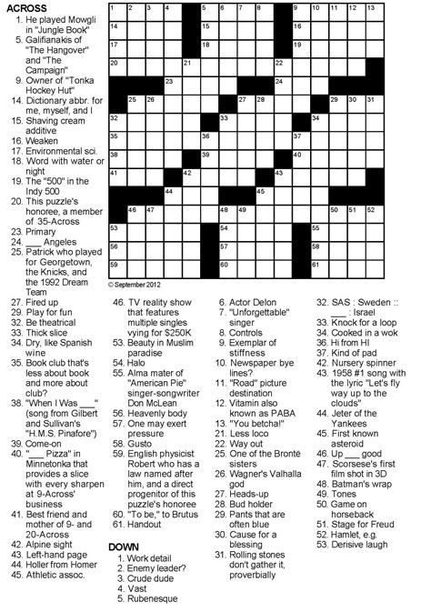 Recent usage in crossword puzzles: LA Times - April 2, 2023; LA Times - Oct. 2, 2017; LA Times Sunday Calendar - June 26, 2016; LA Times - June 26, 2016. 