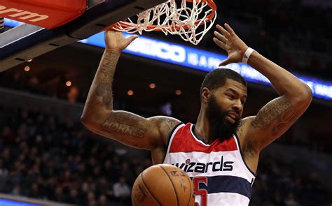 Brooklyn Nets' Markieff Morris during the first half of an NBA basketball game against the Detroit Pistons Thursday, Jan. 26, 2023 in New York.. 