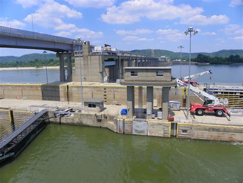 The Markland Dam (or Markland Locks and Dam) is a dam bridge and locks that spans the Ohio River connecting Gallatin County in Kentucky and Switzerland County in Indiana. On the Indiana side of the dam there is a playground and park, while on the Kentucky side of the dam there is a viewing tower and a picnic area.. 