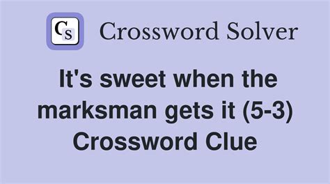 Marksman? - Crossword Clue Answers - Crossword Solver