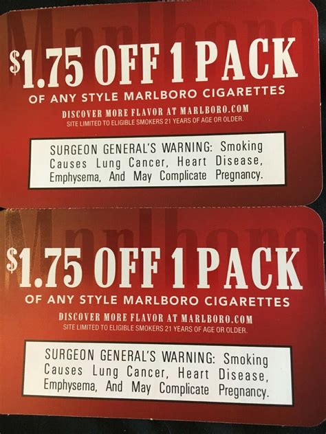 Marlboro coupons by mail. Discover the best digital coupons to save money on your favorite brands. Start saving today and get exclusive discounts by using digital coupons for your online shopping. 