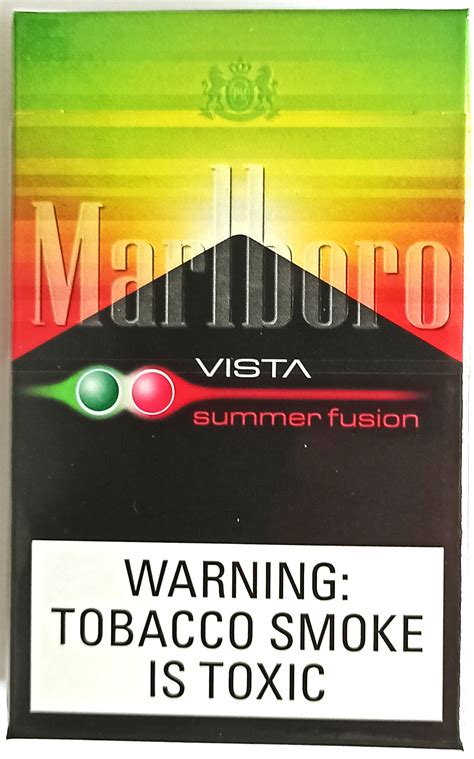 Marlboro vista.  &Ccedil;ift kaps&uuml;ll&uuml; mentoll&uuml; ve meyvemsi tat yapısıyla, si...