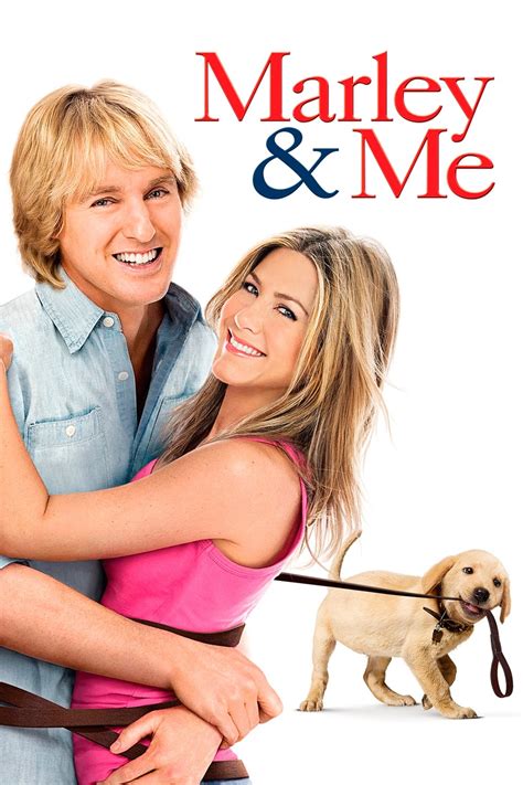 Marley and me movie. MARLEY & ME has lots of heart. Owen Wilson and Jennifer Aniston are outstanding as the young couple trying to handle an unruly dog while raising a family. The story is paced well and the directing is sure handed. Even better, the movie promotes marital fidelity and the joys of bringing children into the world in the context of a loving marriage. 