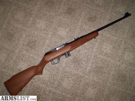 I have a Marlin 922M rifle for sale. This rifle is one of the more rare .22 magnum rifles Marlin made. This rifle is a Semi-Automatic that has checkered walnut stock, over/under scope mounts, and a scope. Comes with one 7rd magazine. Overall it is in good used condition with the bluing in excellent shape.