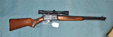 This is a Marlin Glenfield Model 30A lever action rifle chambered in the .30-30 caliber. The rifle features a blued r... on Aug 05, 2017. 