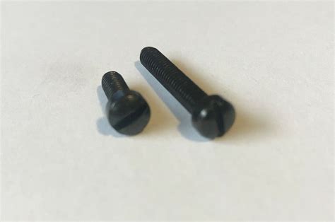 Marlin model 60 trigger guard screws. Trigger Guard Screw, Front, New Style, New Repro (.46" x 8x32 TPI; Flat Head) 990, 99C, 60 OLD STYLE, 60 NEW MODEL, 60W MARLIN / GLENFIELD The store will not work correctly when cookies are disabled. JavaScript seems to be disabled in your browser. 