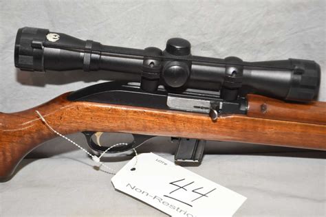 Starting in 1964, Marlin produced a modified variant of their popular Model 99 rimfire rifle, stylized to look and feel like the WWII- M1 Carbine which they dubbed the 99M-1. They took the standard 22-inch barrel of the design and cut it down to 18, the same length as the M1. This also produced an overall length of 37-inches, within a bullet .... 
