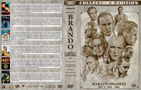 Marlon Brando Filmography – Set 2 (1954-1960) R1 Custom DVD …